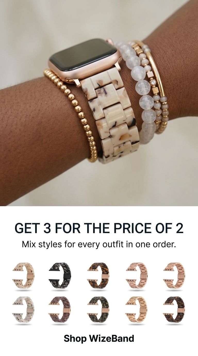 WizeBand Facebook ad: Limited: 3 for the Price of 2