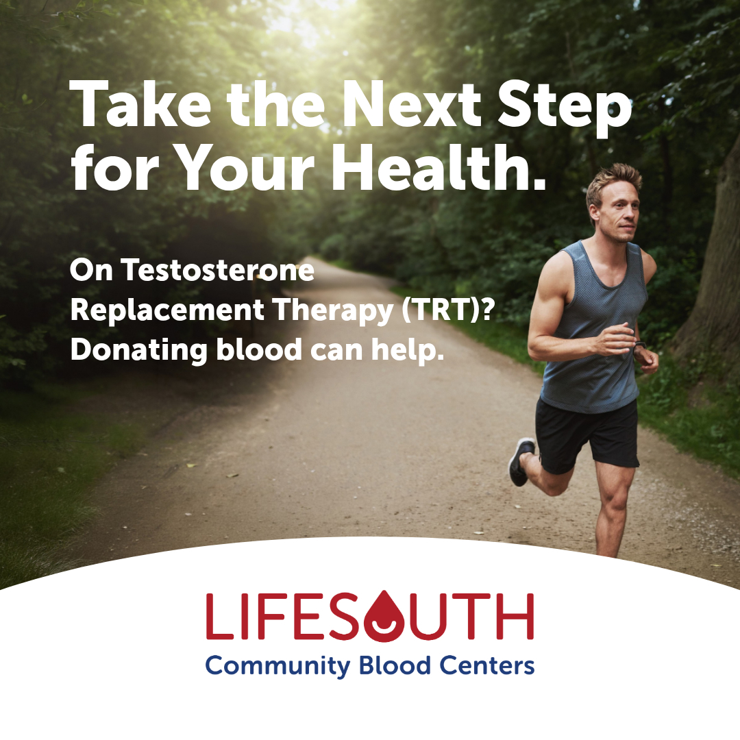 LifeSouth Community Blood Centers Facebook ad