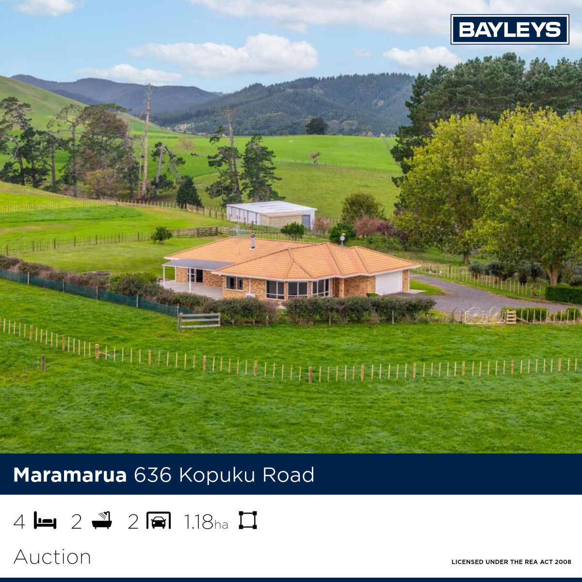 Bayleys Waikato Facebook ad