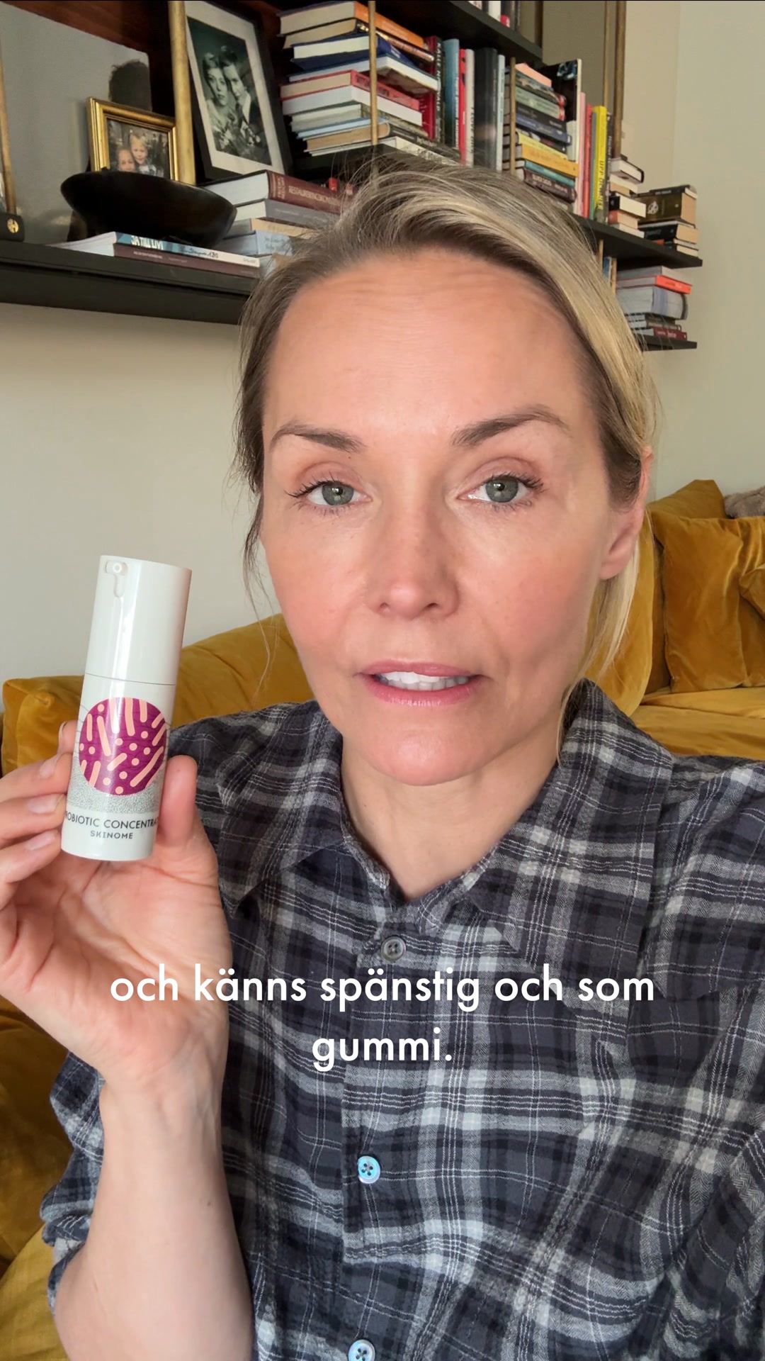 Skinome Facebook ad: Starkare hudbarriär på 3 veckor