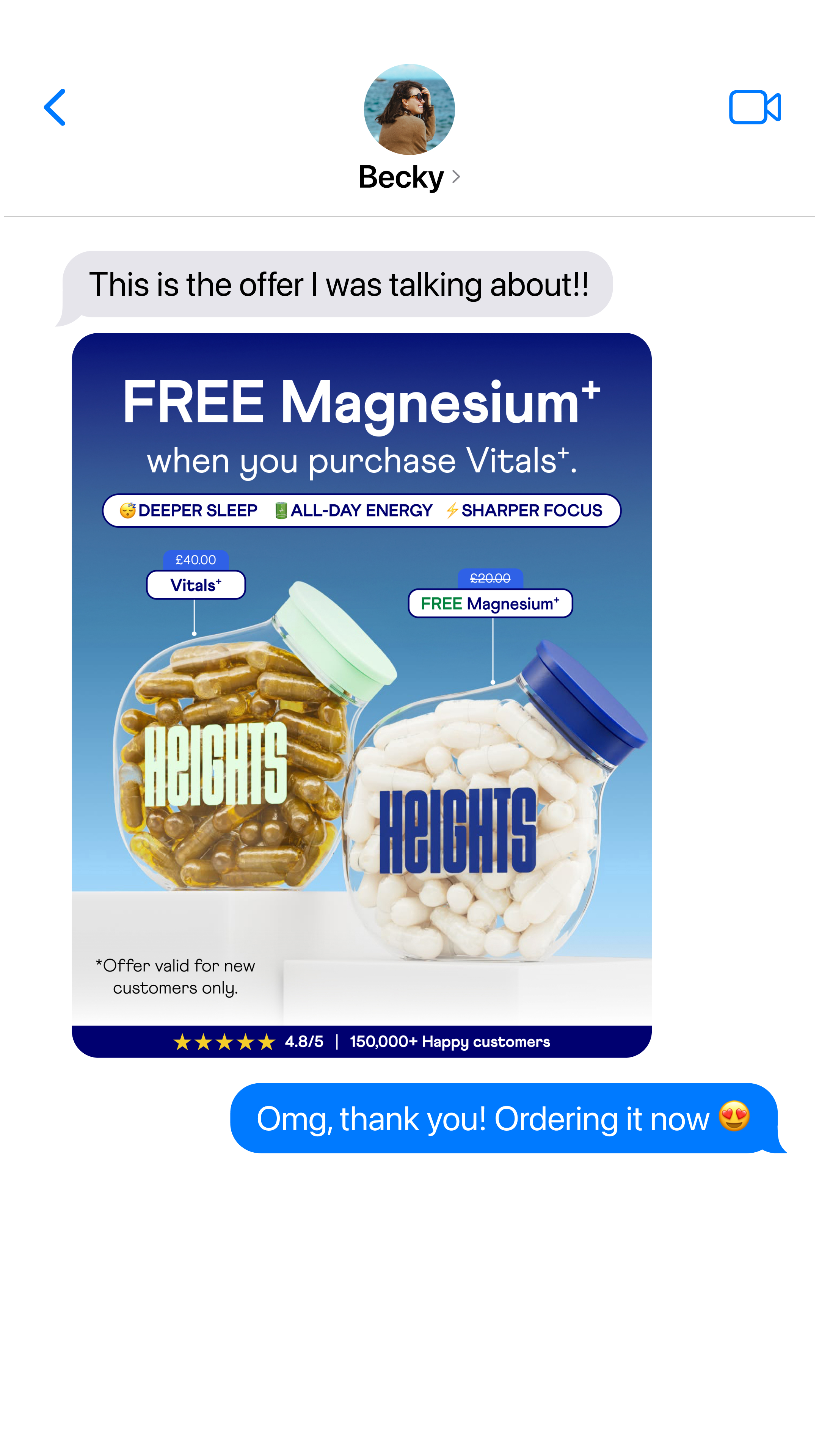 Your Heights Facebook ad