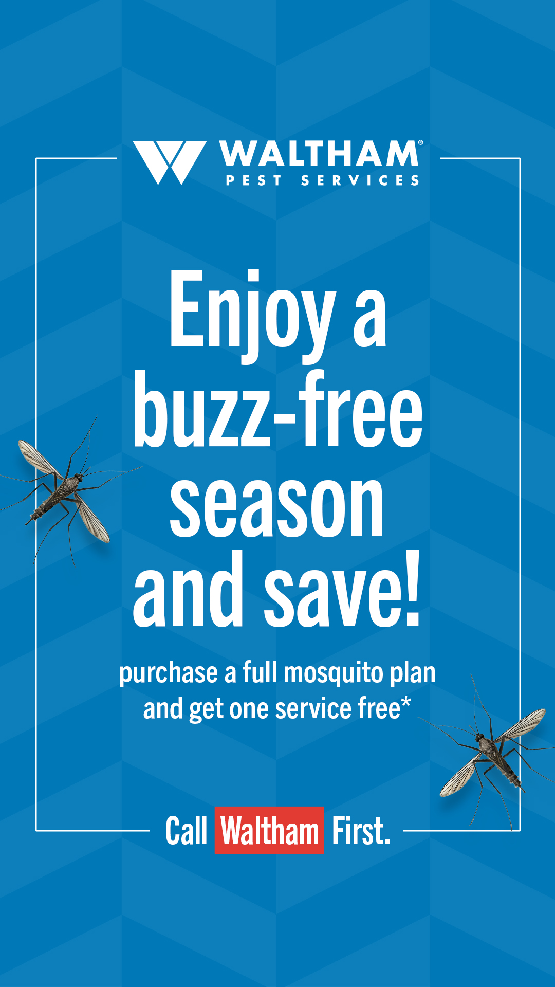 Waltham Pest Services Facebook ad