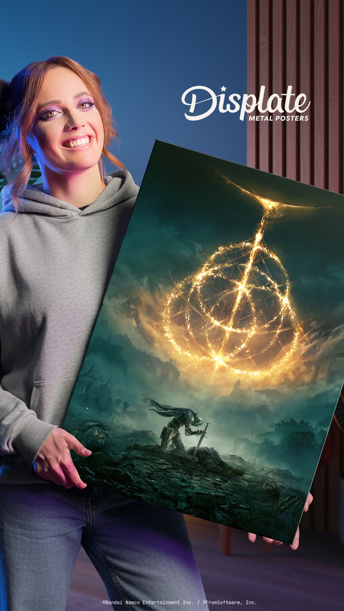 Displate Facebook ad