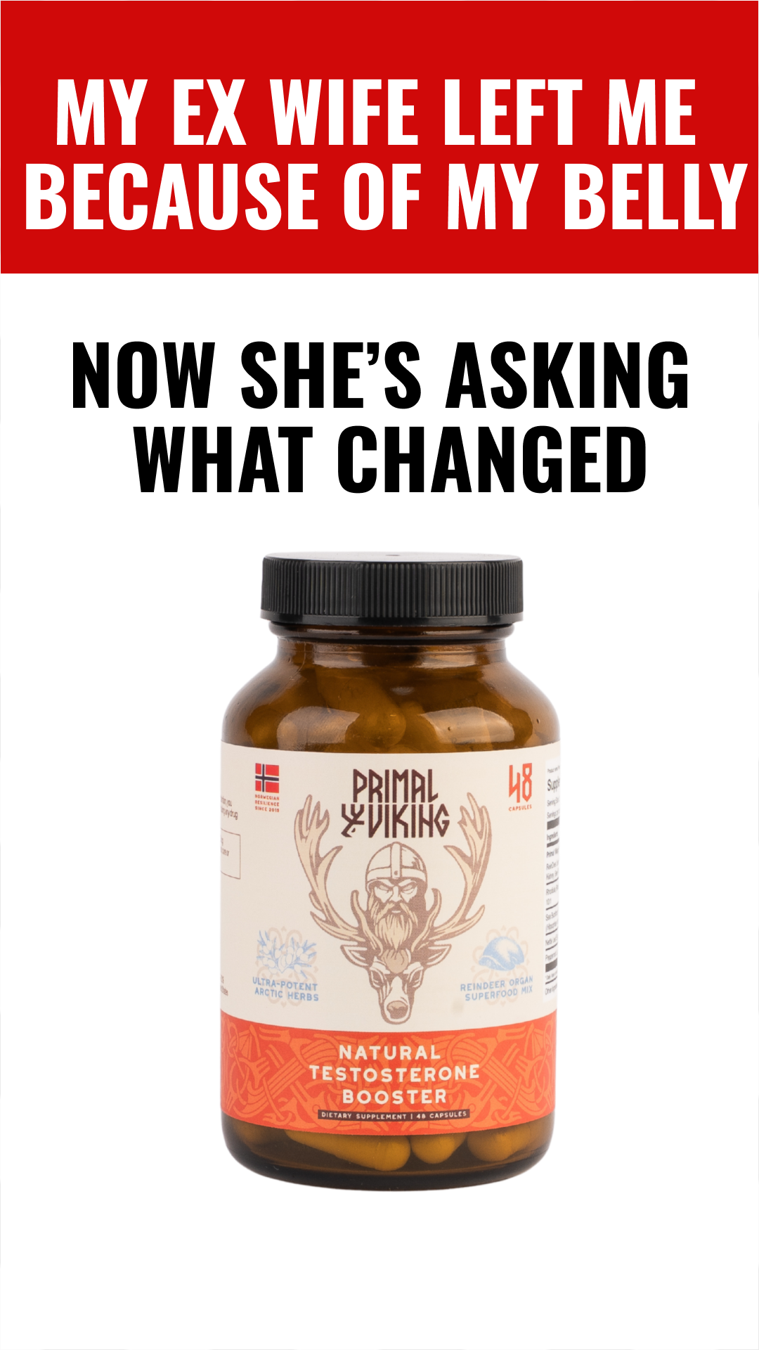 Primal Viking Facebook ad