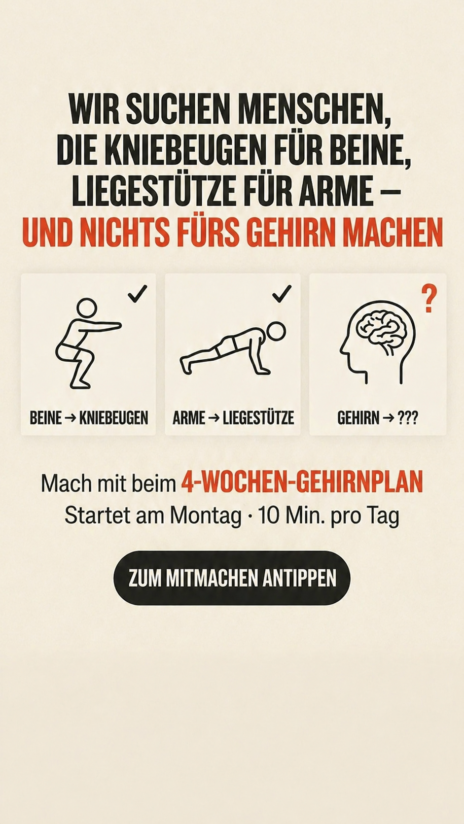 Impulse: Brain Training & Self-Discovery Facebook ad