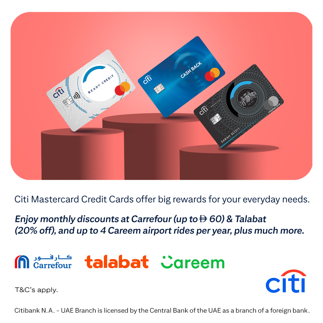 Citi UAE Facebook ad
