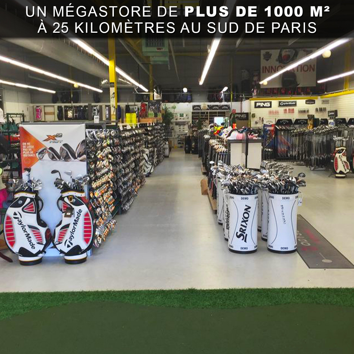 Golf Land Facebook ad: Golf Land, spécialiste depuis plus de 20 ans…