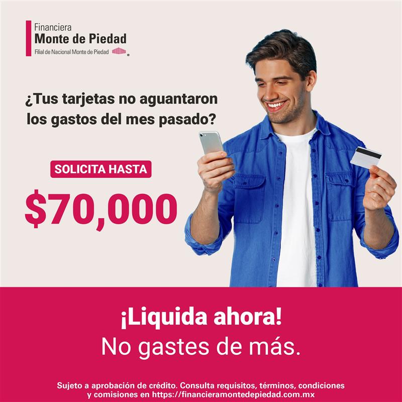 Financiera Monte de Piedad Facebook ad