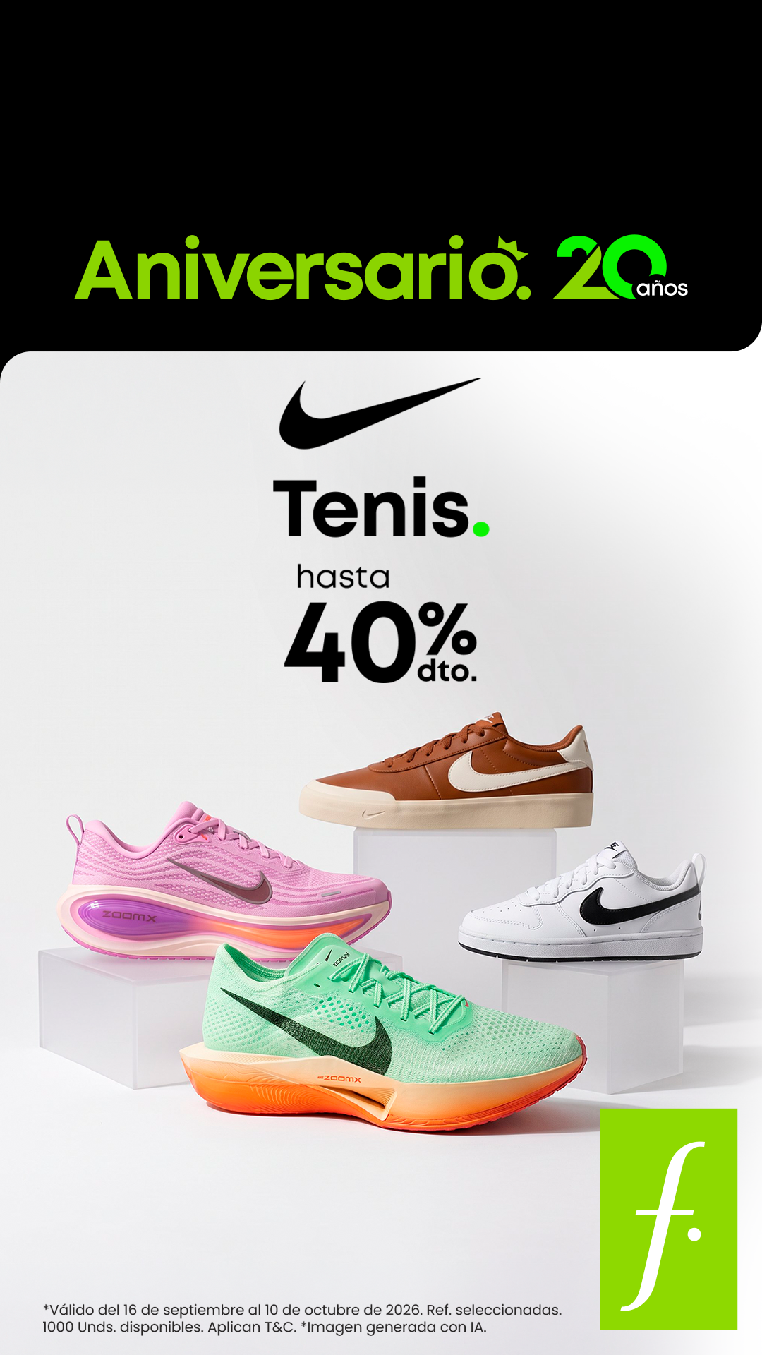 Falabella Colombia Facebook ad: Aniversario Falabella