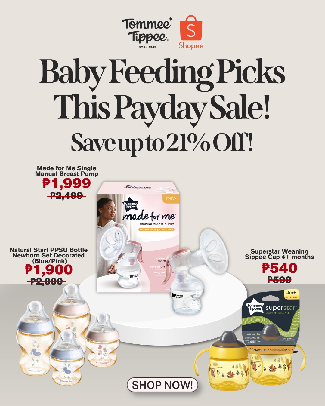 Tommee Tippee Philippines Facebook ad