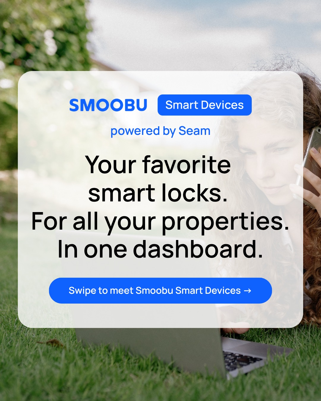 Smoobu - The Vacation Rental Software Facebook ad: The All-In-One Software