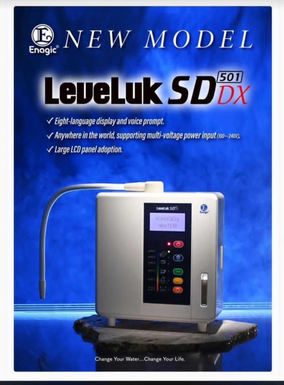 pure aqua inc. Facebook ad: KANGEN WATER Leveluk SD501DX ionizer by Enagic Japan…