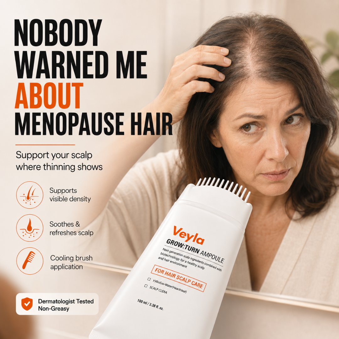 Dr. Katherine Hayes Facebook ad: Nobody Warned Me About Menopause Hair