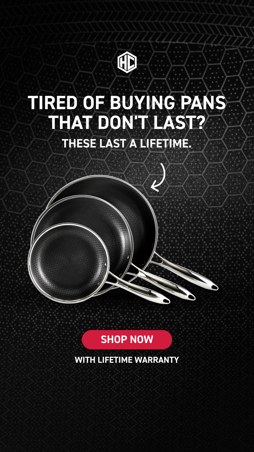 HexClad Facebook ad