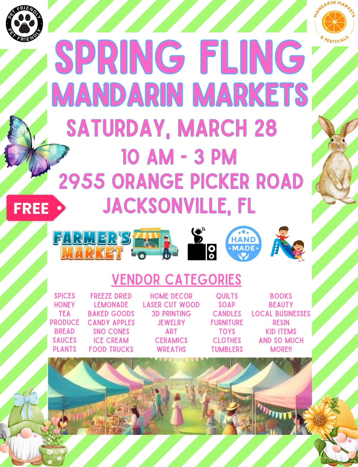Mandarin Markets and Festivals Facebook ad
