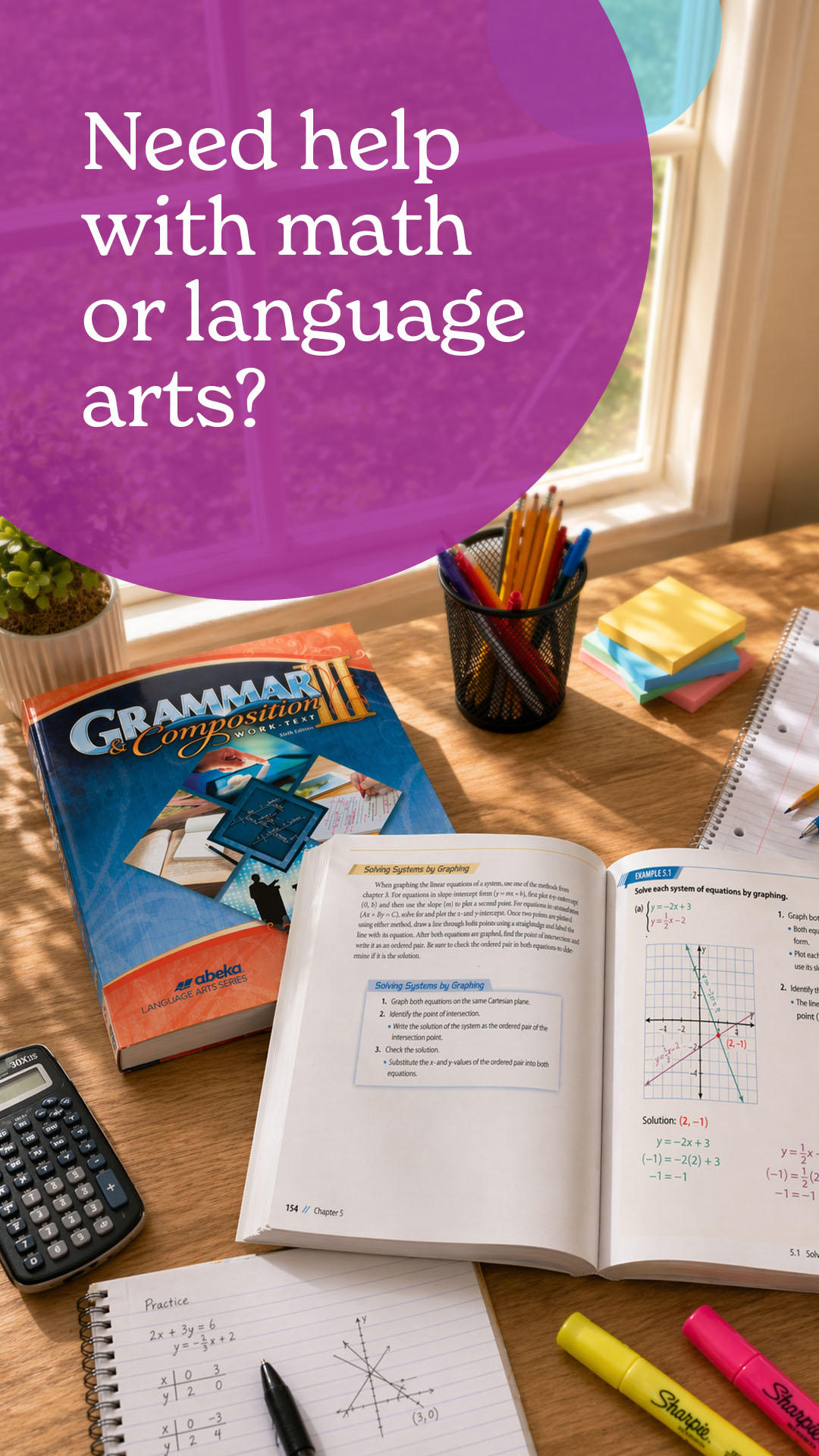 Abeka Homeschool Facebook ad