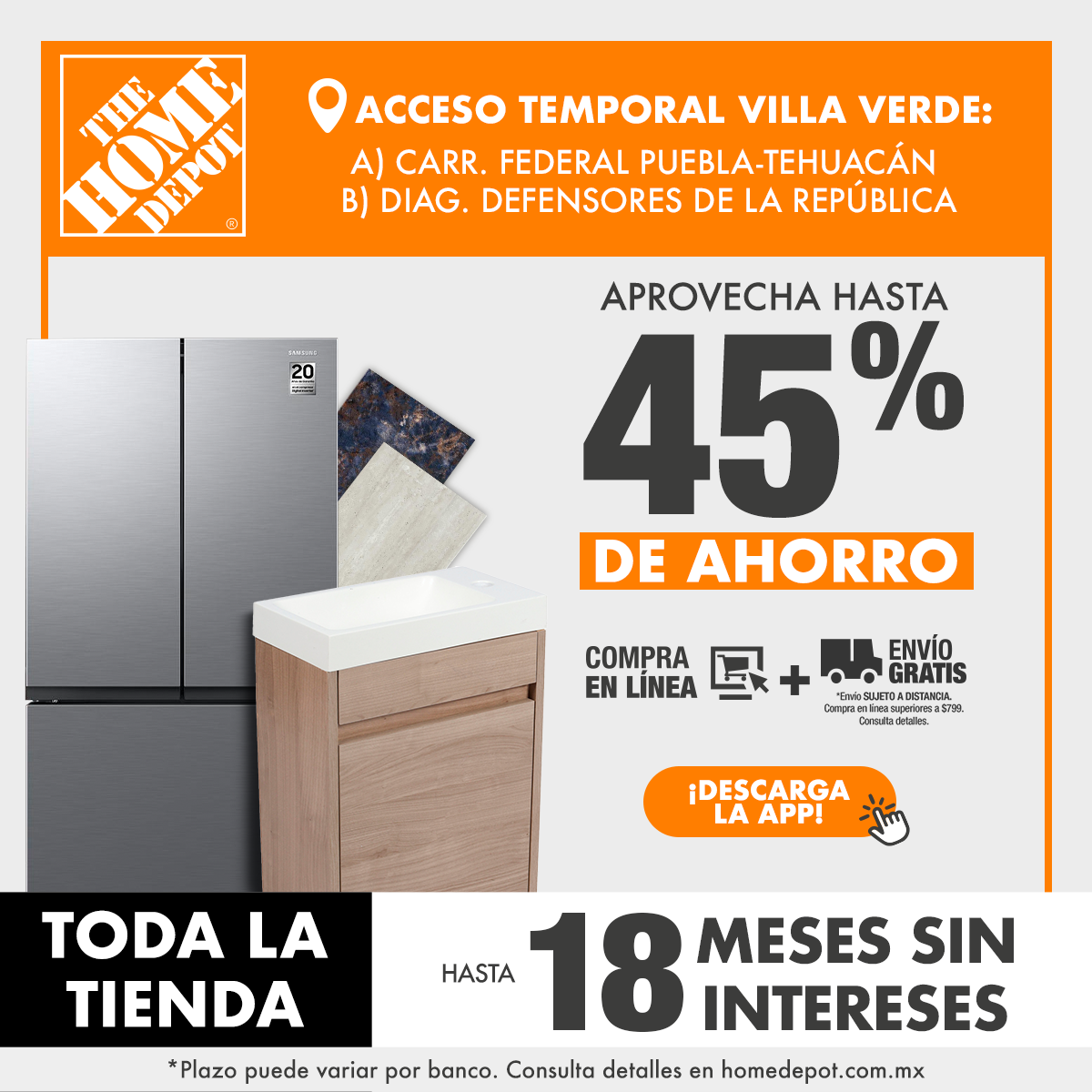 The Home Depot México Facebook ad