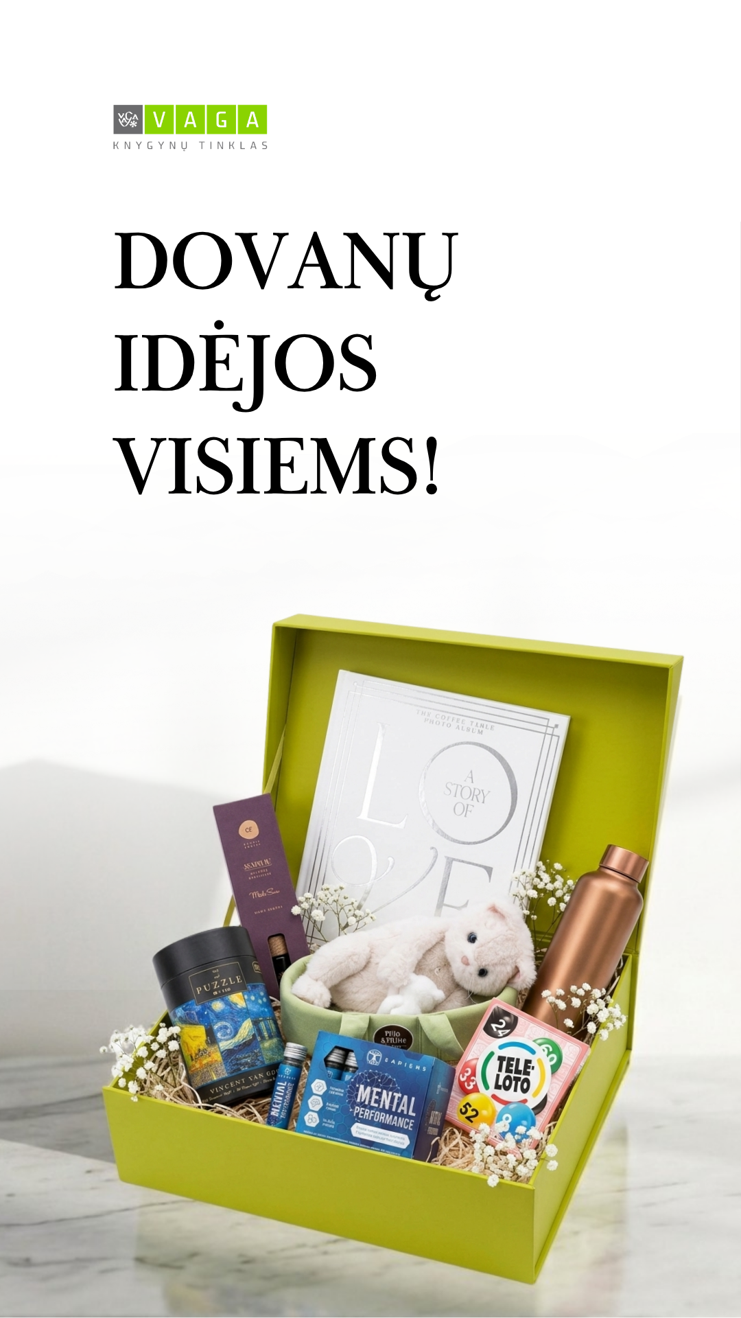 Knygynų tinklas VAGA Facebook ad
