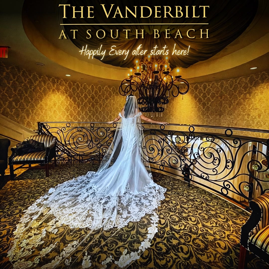 The Vanderbilt South Beach Facebook ad: The calmest bride in the room usually knows this…