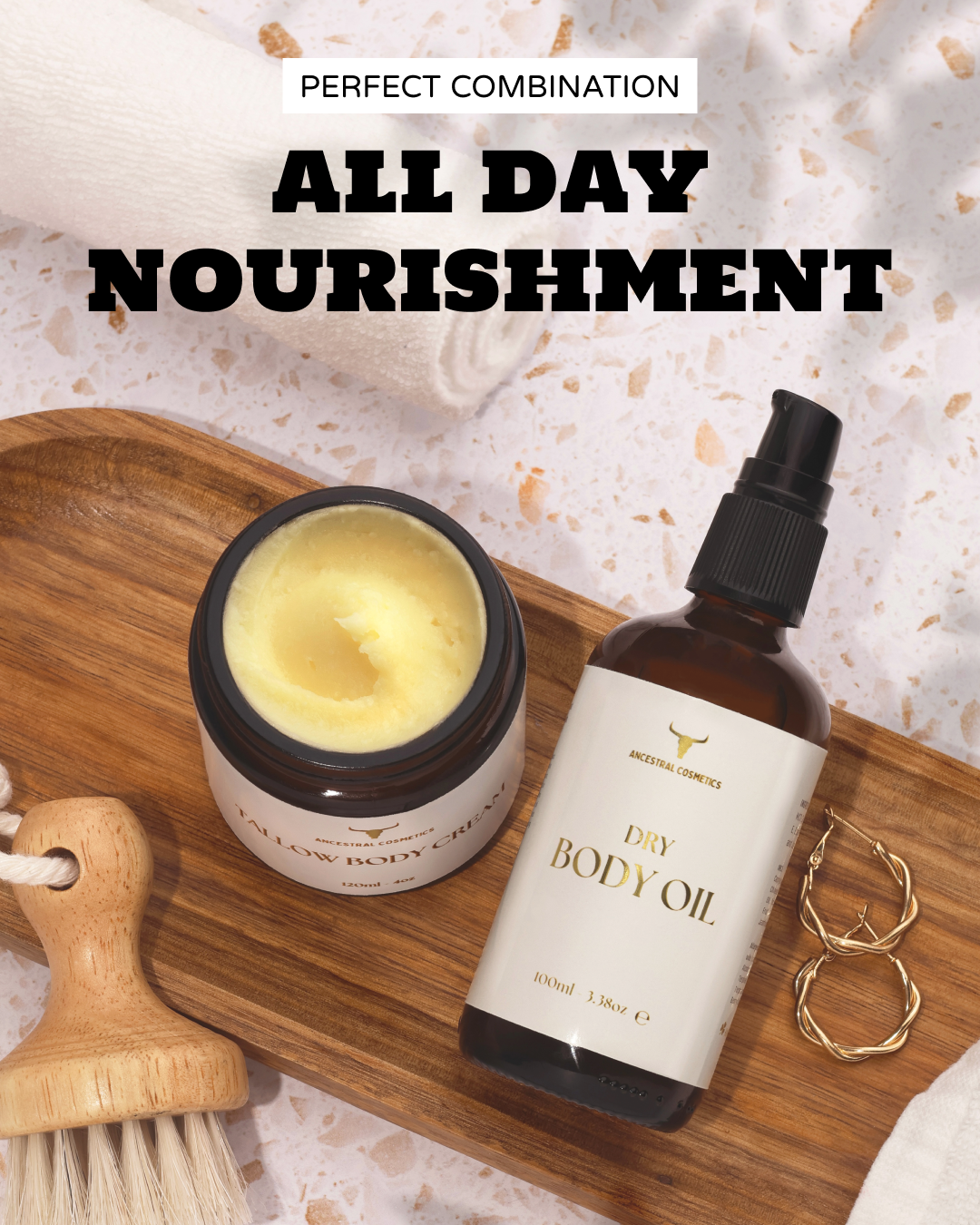 Ancestral Cosmetics Facebook ad