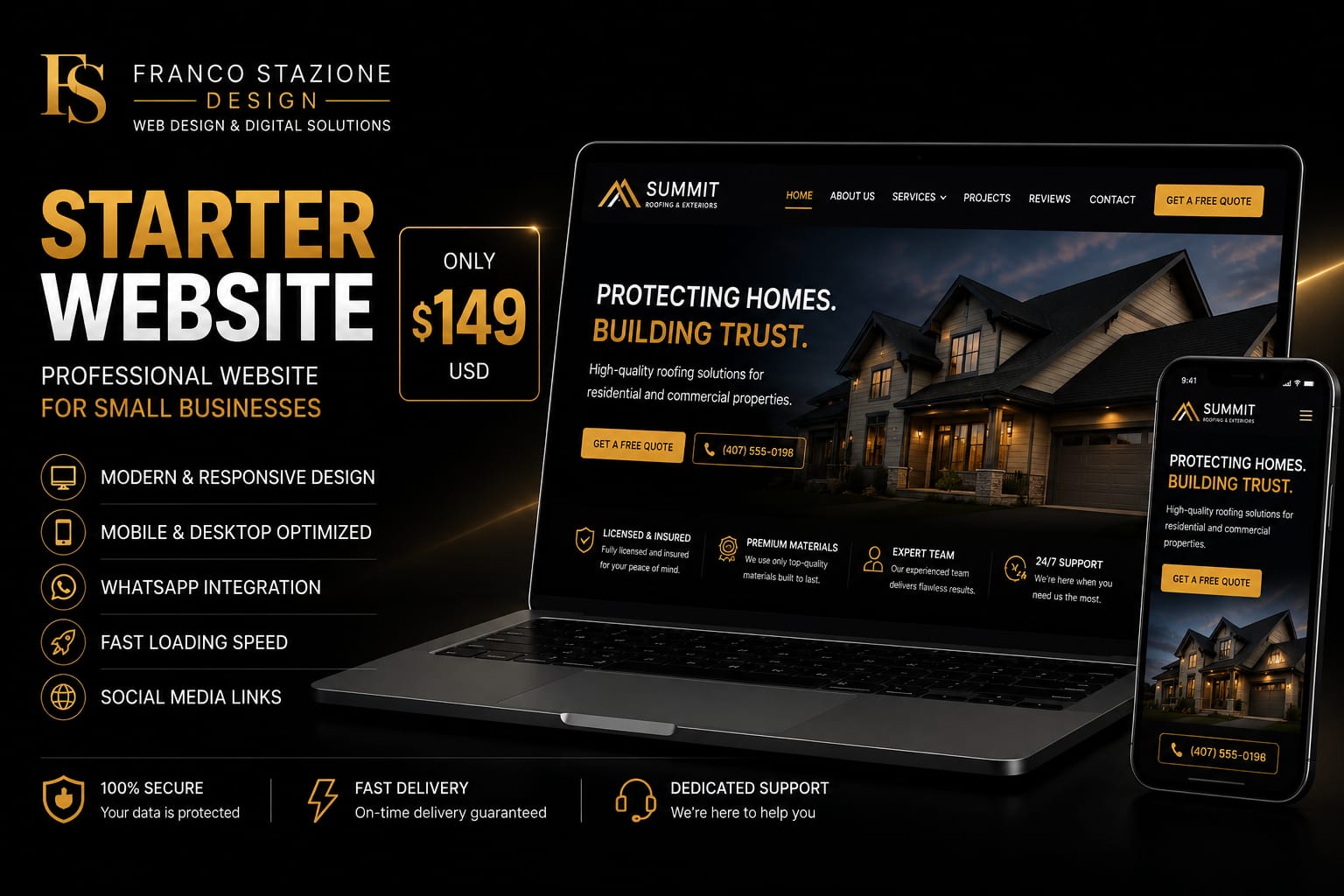 Franco Stazione Web App Design Facebook ad