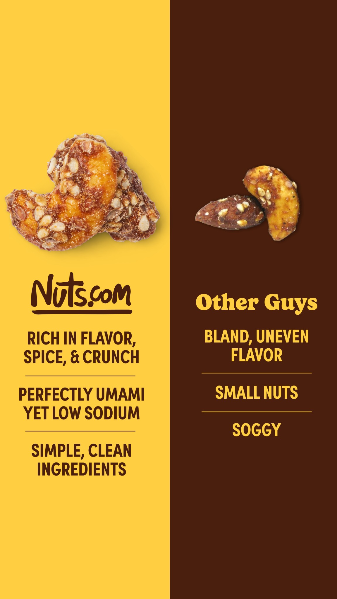 Nuts.com Facebook ad