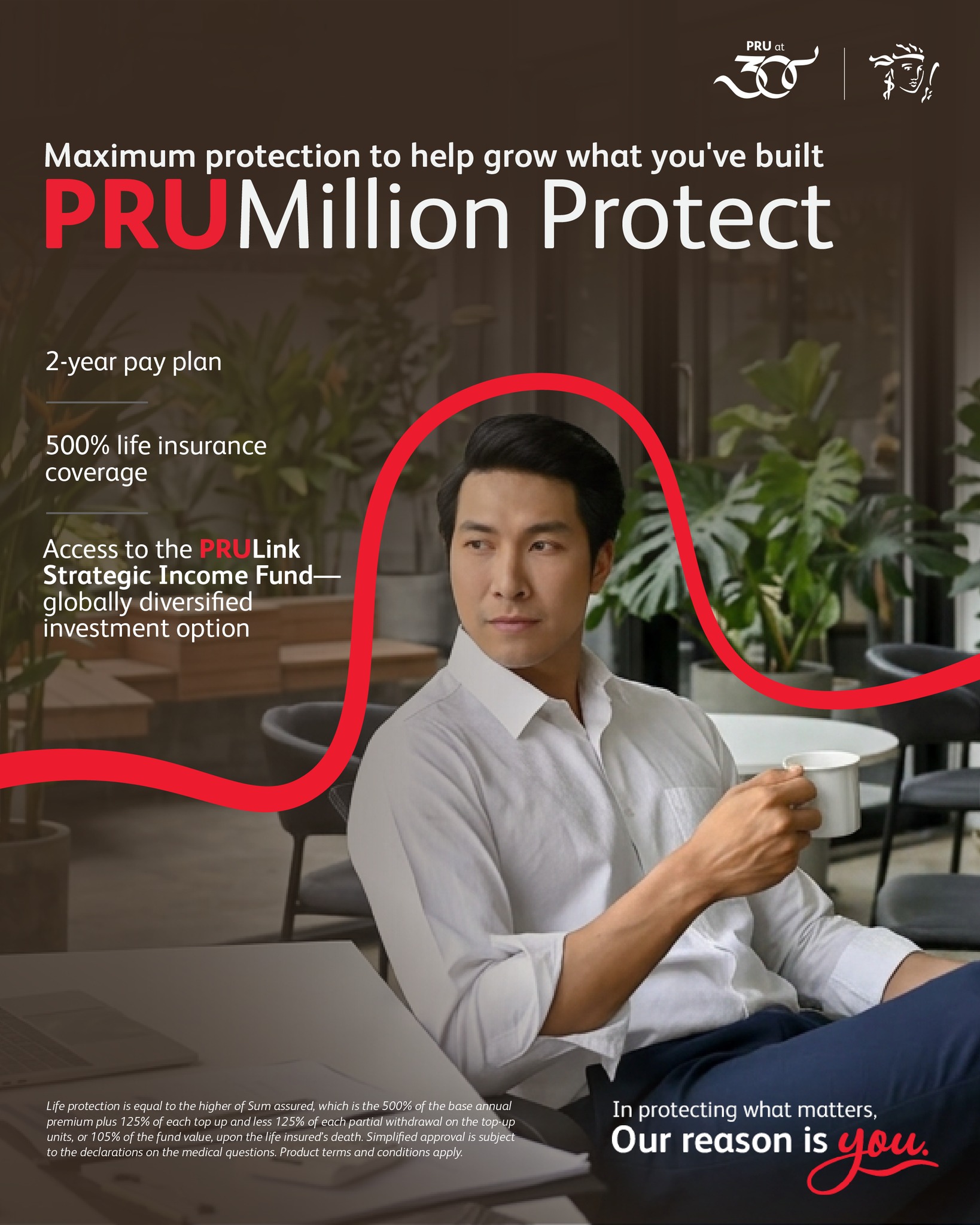 Pru Life UK Facebook ad