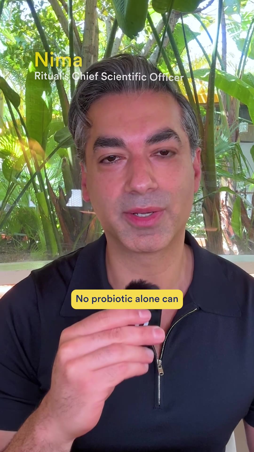 Ritual Facebook ad: 3-in-1 Science-backed Gut Support