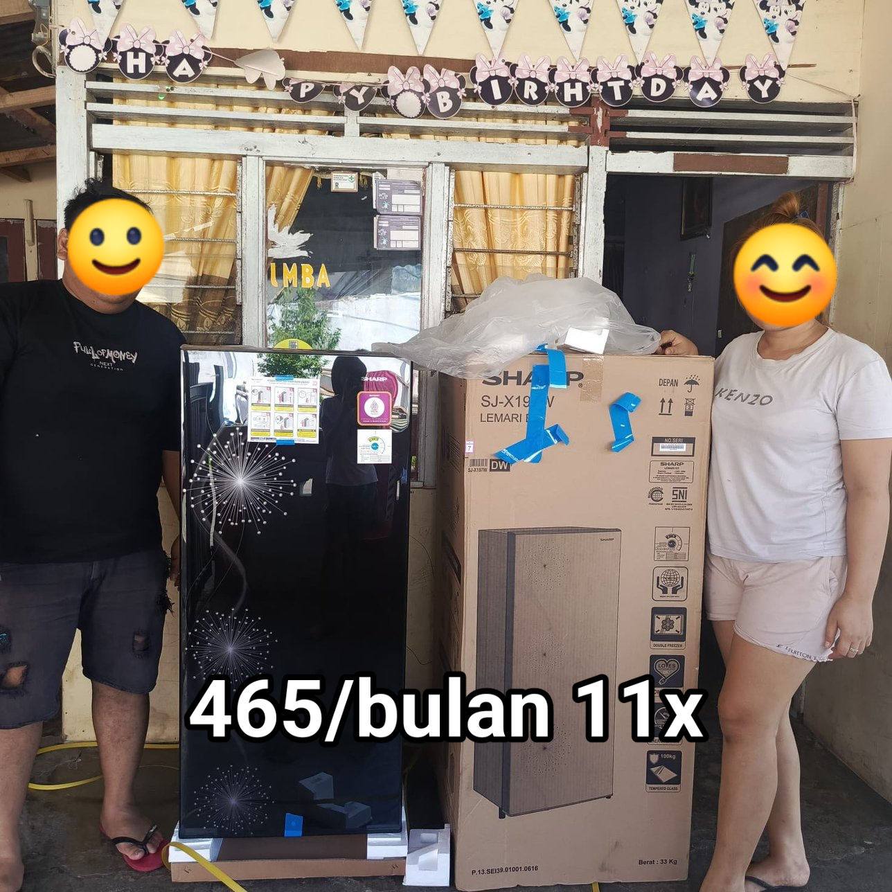 Toko Perdana Elektronik & Meubel Facebook ad: MELAYANI KREDIT, SYARAT CUKUP FOTO KTP.