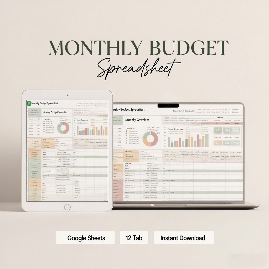 Digital Planner Sheets Facebook ad