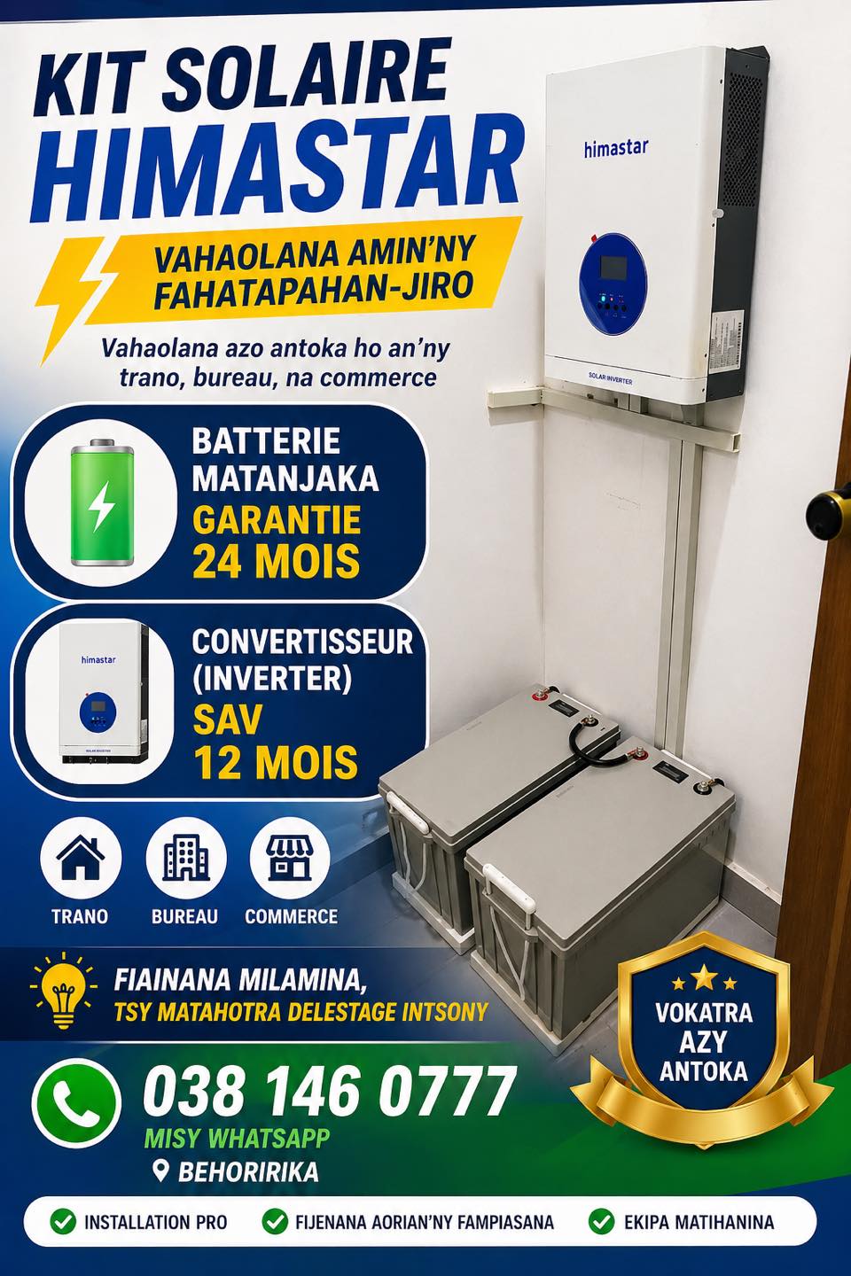 Kit et accessoire panneau solaire Facebook ad: SOLAIRE Complet PROMOTION BE