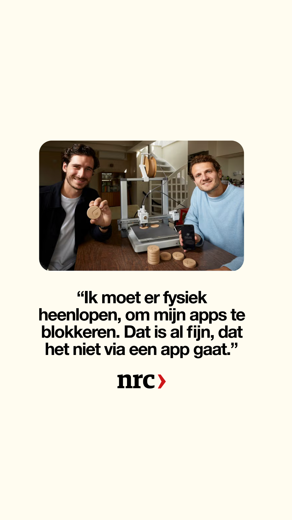 Tap Out Facebook ad