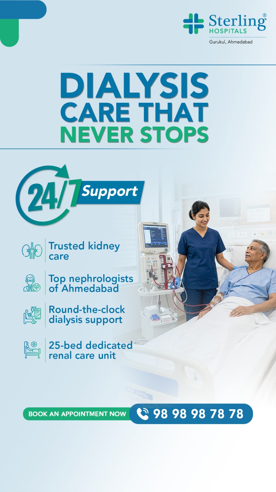 Sterling Hospitals Facebook ad from Jun 18, 2026