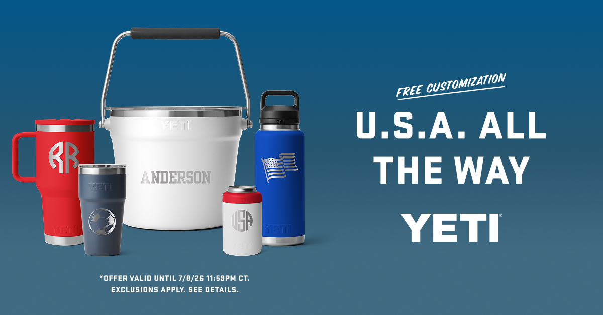 YETI Facebook ad