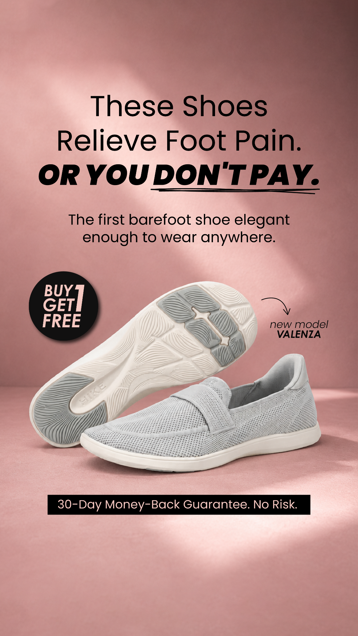 HIKE Footwear Facebook ad