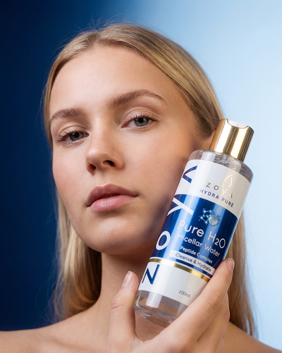 Zoya - Prirodna kozmetika Facebook ad: Zoya micealrna voda - Pure H₂O Micellar Water