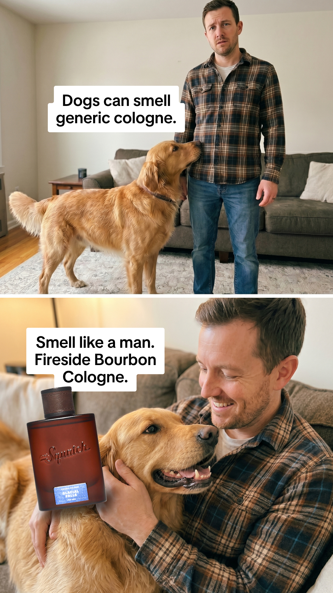 Dr. Squatch Facebook ad