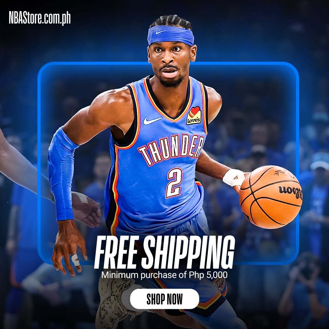 NBA Store Philippines Facebook ad: Shop now and don't miss out!