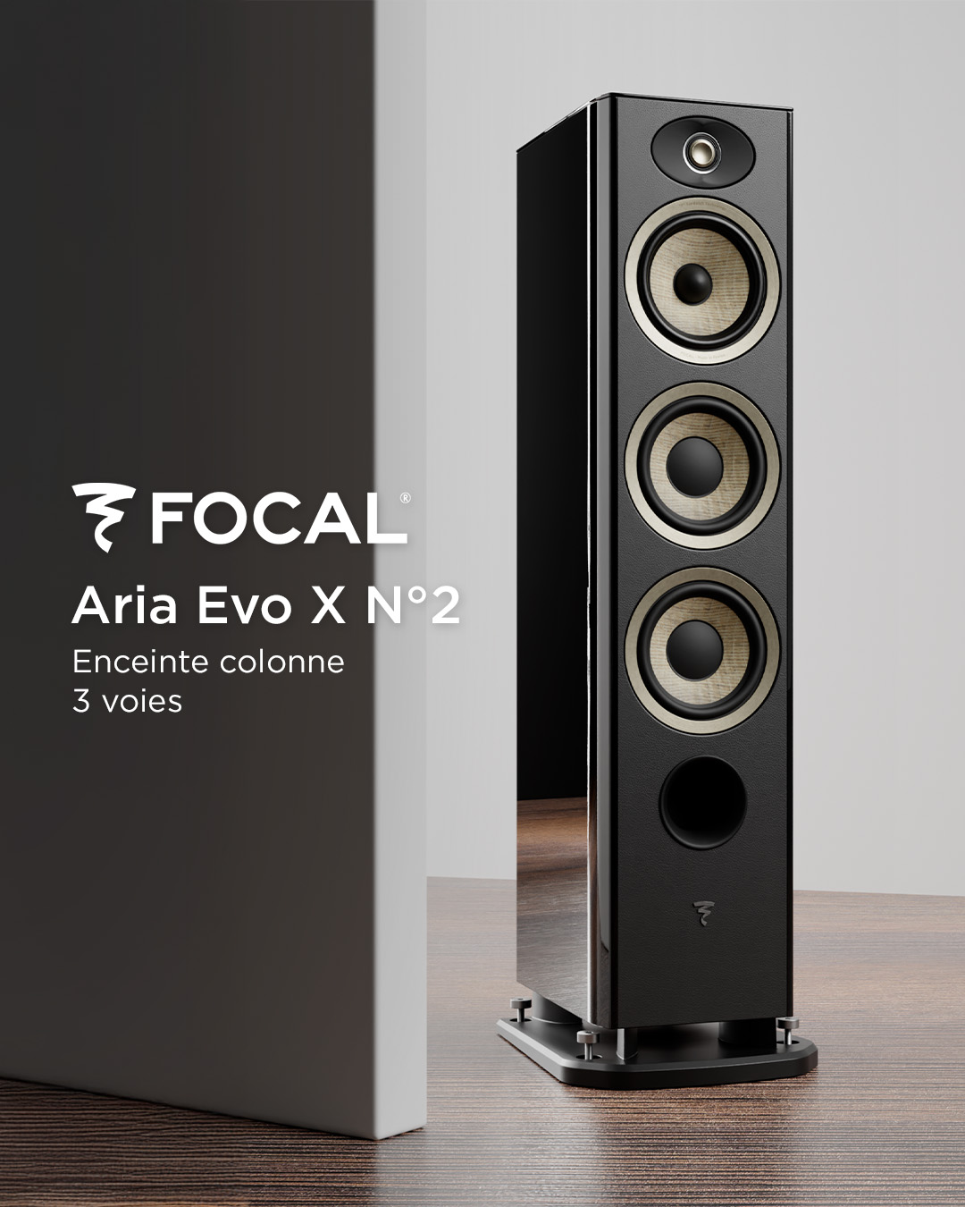 Focal Facebook ad: L’émotion du son haute fidélité