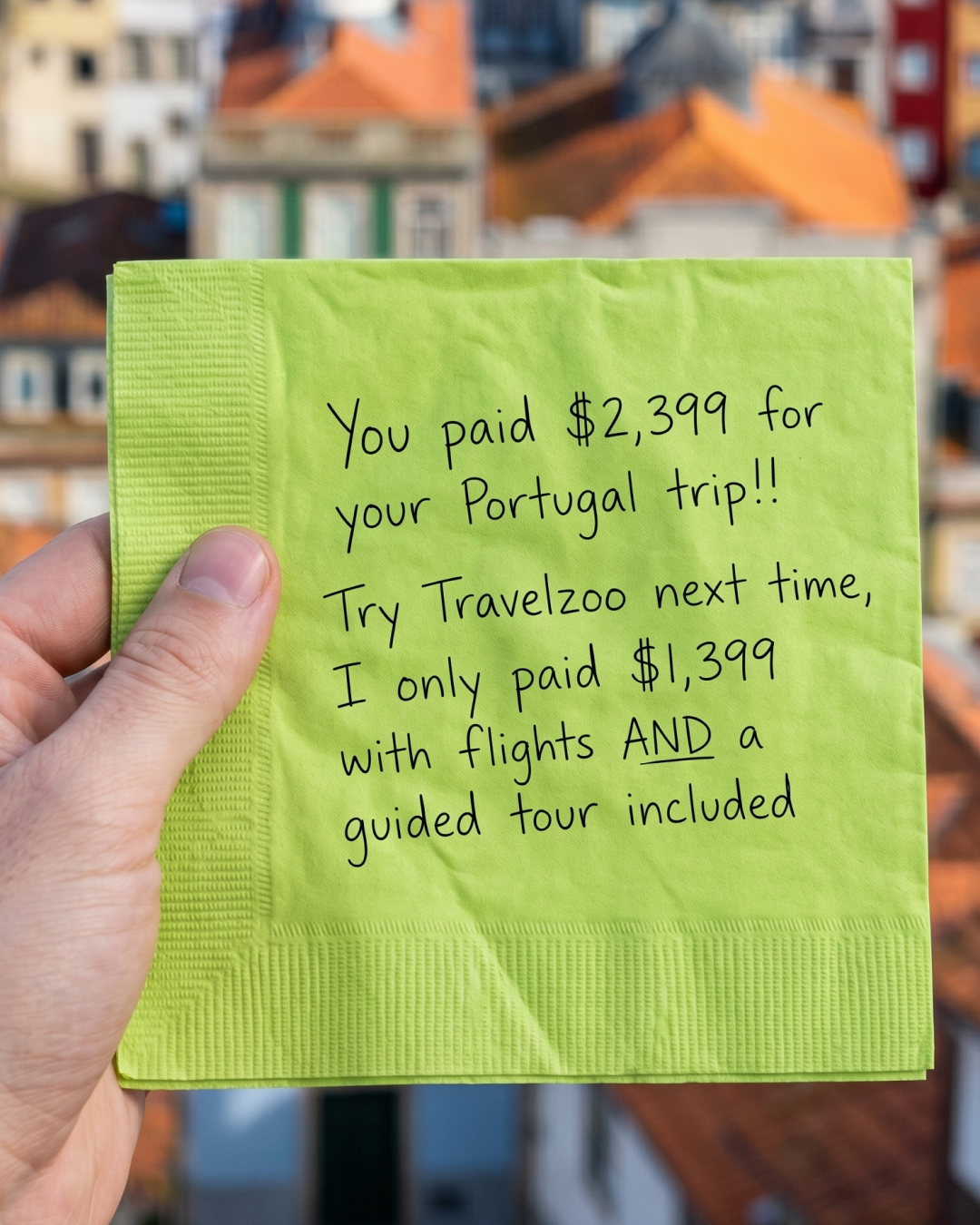 Travelzoo Facebook ad