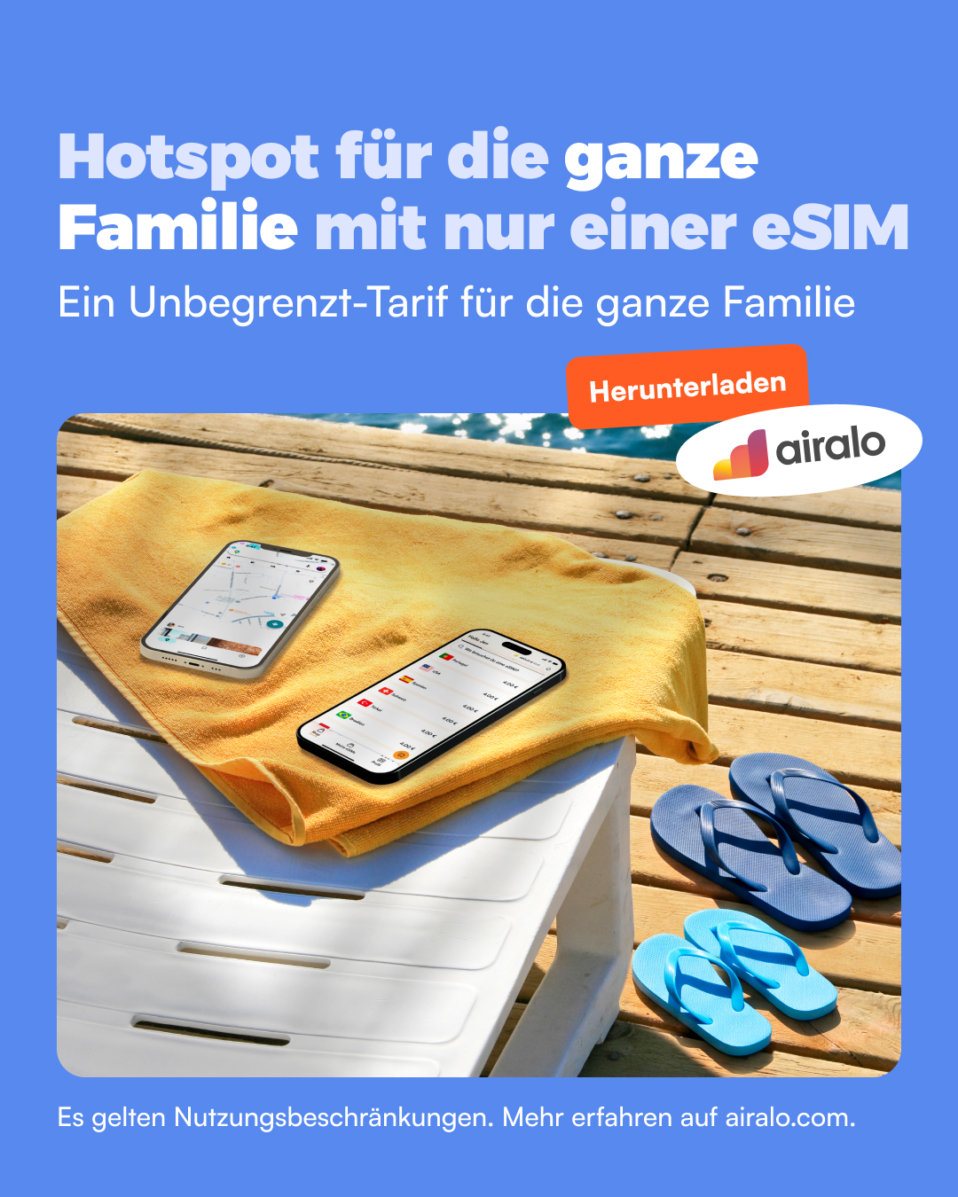 Airalo Global eSIM Store Facebook ad