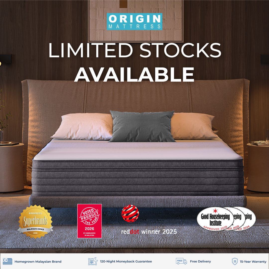 Origin Mattress Malaysia Facebook ad