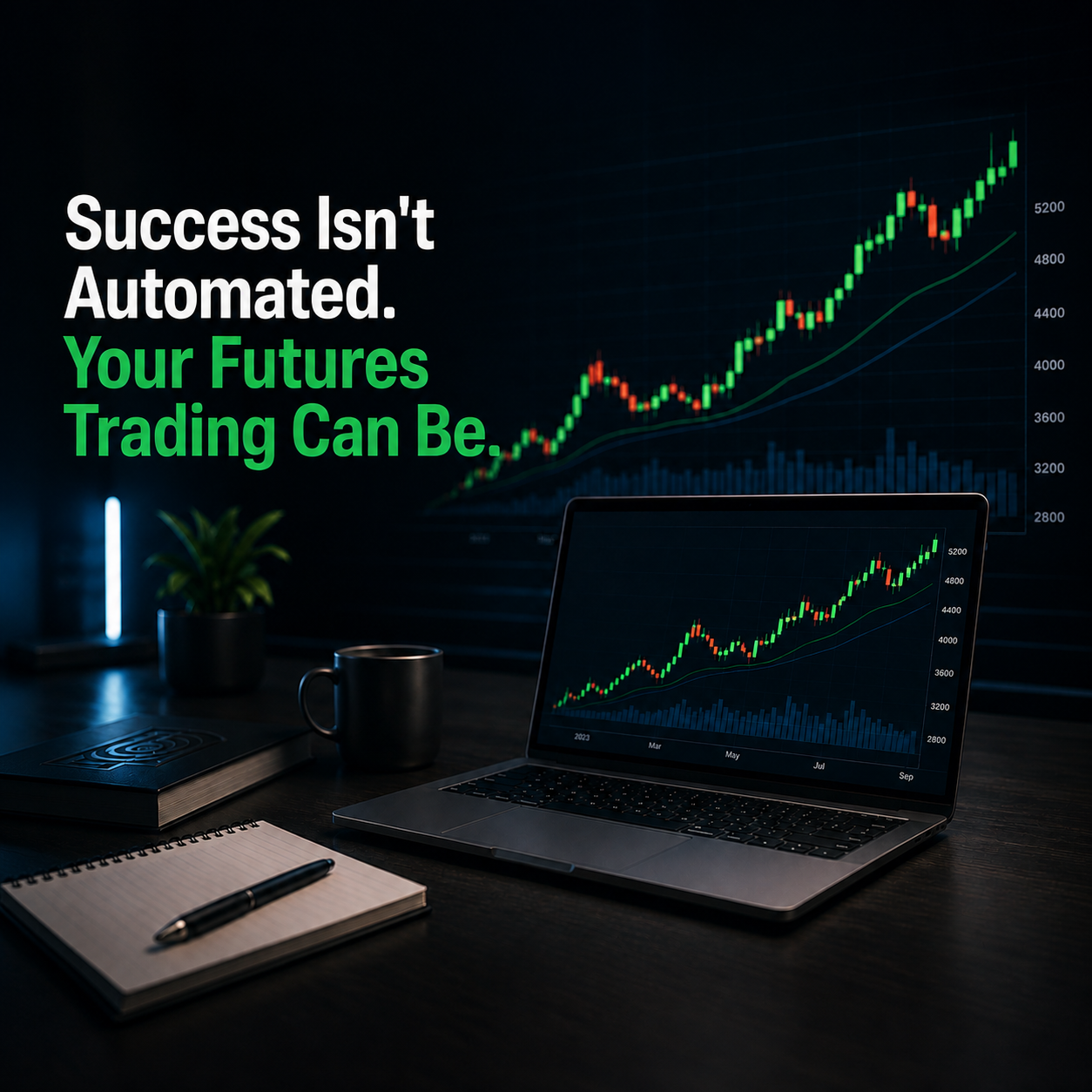 Push Button Trading Facebook ad: Take Control of Automated Trading