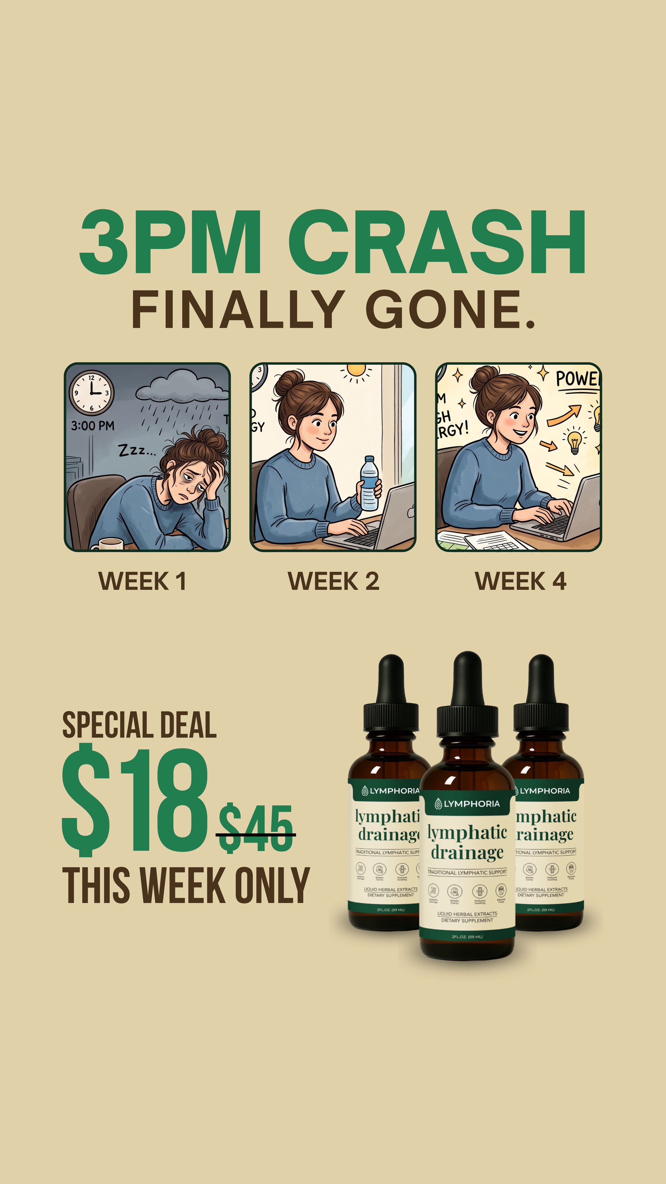The Lymphatic Circle Facebook ad