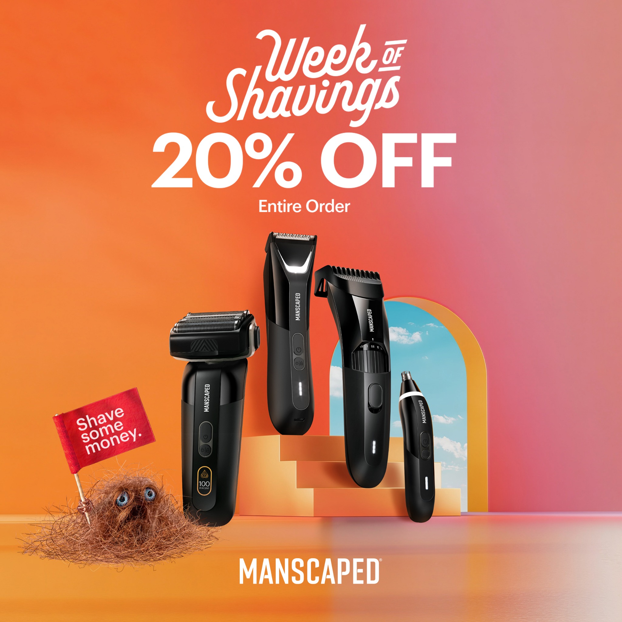 MANSCAPED Facebook ad