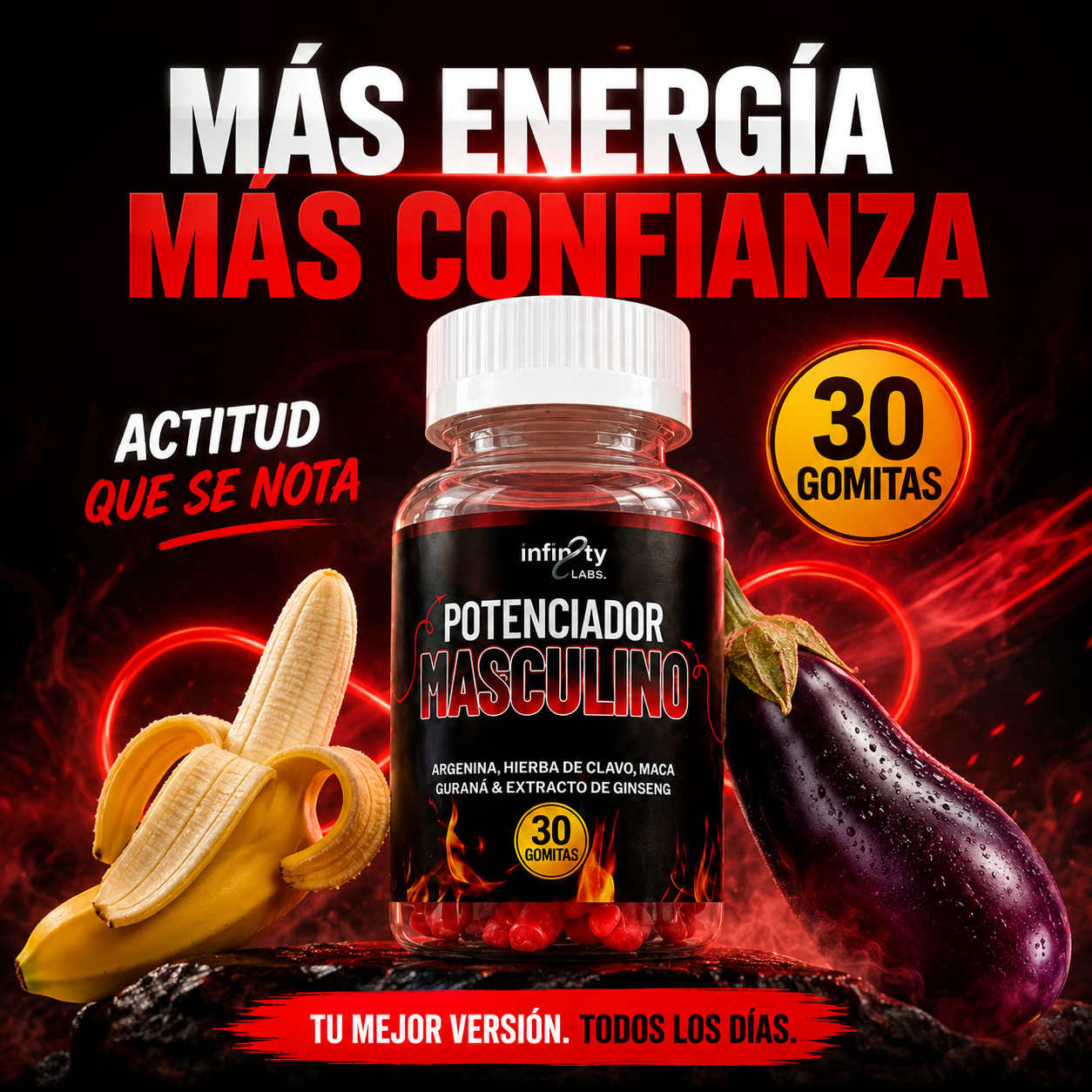 Medicina Alfa&Omega Facebook ad: Ella notará el cambio