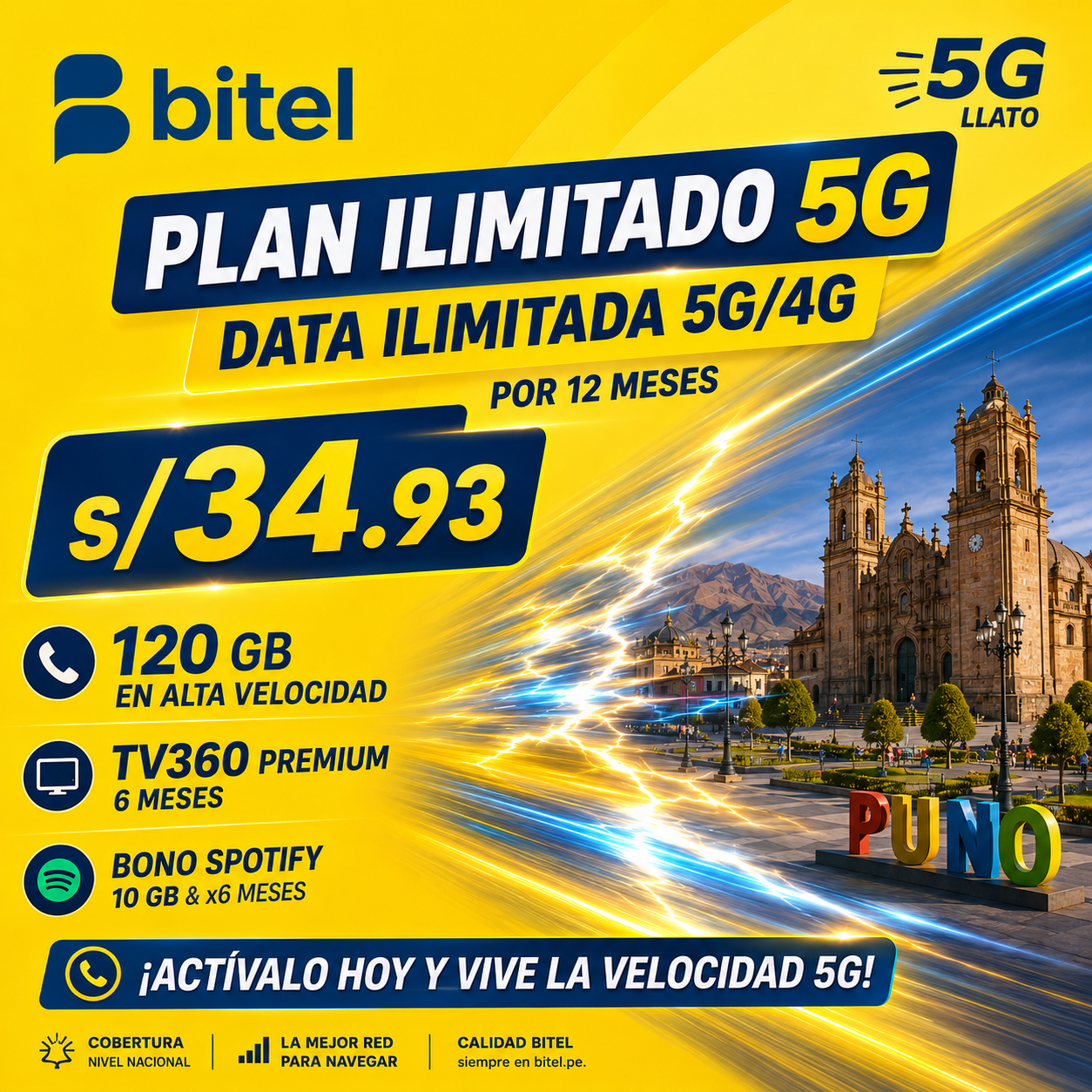 Planeta Bitel - Distribuidor Autorizado Facebook ad: PORTA A BITEL