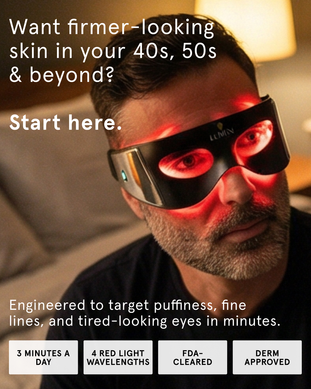 Lumin Facebook ad