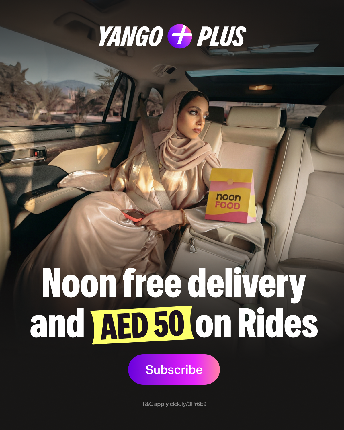 Yango UAE Facebook ad