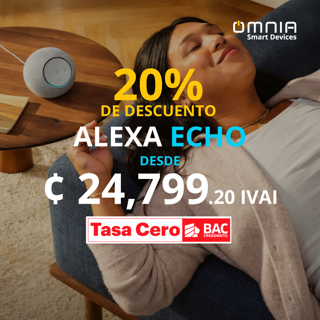 Smart OMNIA Facebook ad: Imagina llegar a casa y que todo responda…
